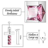Cross Urn Necklace Retro Memorial Pendant 12 Colors Crystal