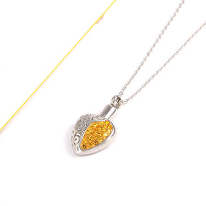 Crystal In My Heart Cremation Jewelry Keepsake Pendant