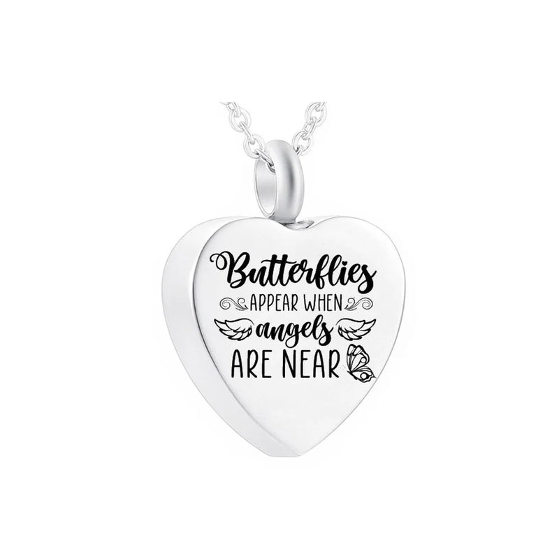 Heart Aluminum Urn Cremation Jewelry for Pet Ashes Memorial