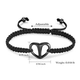 Heart Urn Bracelet for Ashes Keepsake Jewelry