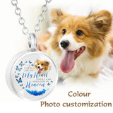 Personalized Cremation Jewelry Pendant Necklace