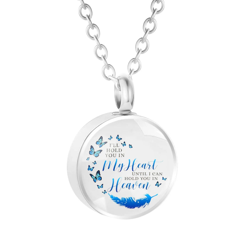 Personalized Cremation Jewelry Pendant Necklace