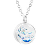 Personalized Cremation Jewelry Pendant Necklace