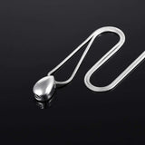 Water Drop Ashes Necklace - Memorial Keepsake Urn