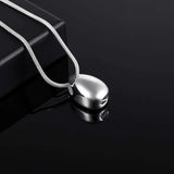Water Drop Ashes Necklace - Memorial Keepsake Urn