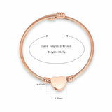 Stainless Steel Cremation Bracelet for Ashes