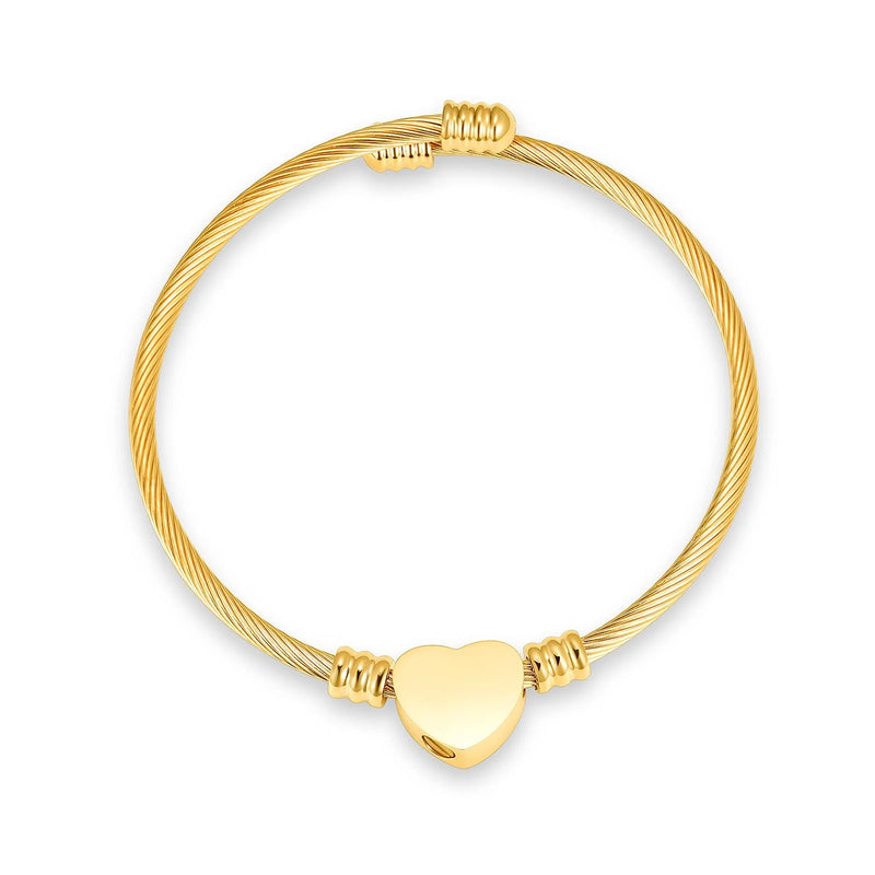 Stainless Steel Cremation Bracelet for Ashes