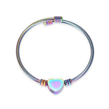 Stainless Steel Cremation Bracelet for Ashes