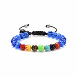 Cremation Jewelry Bracelet for Ashes Braided Rope Stone Bangle