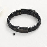 Masonic Cuff Bracelet for Ashes Memorial Keepsake