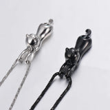 Cat Pendant Cremation Jewelry Urn for Ashes