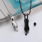 Cat Pendant Cremation Jewelry Urn for Ashes