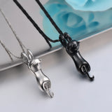 Cat Pendant Cremation Jewelry Urn for Ashes