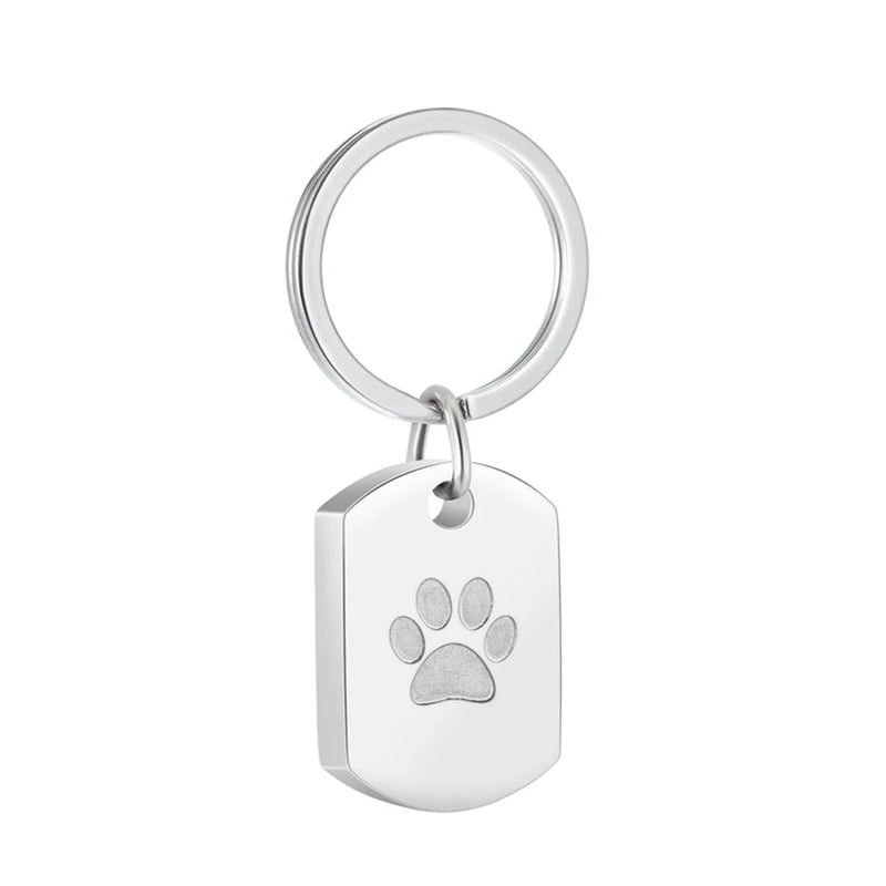 Pet Cremation Jewelry Urn Keychain for Ashes