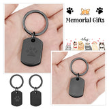 Pet Cremation Jewelry Urn Keychain for Ashes