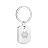 Pet Cremation Jewelry Urn Keychain for Ashes