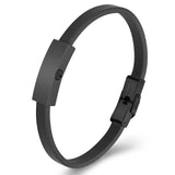 Leather Cremation Jewelry Urn Bracelet for Ashes
