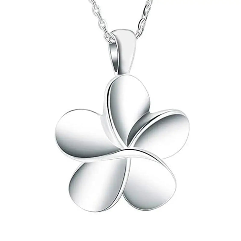 Flower Shape Pendant Cremation Jewelry for Ashes