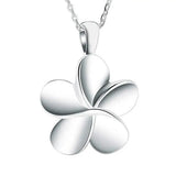 Flower Shape Pendant Cremation Jewelry for Ashes