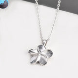 Flower Shape Pendant Cremation Jewelry for Ashes