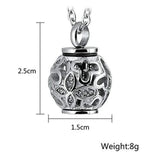 Cremation Jewelry for Ashes Memorial Urn Pendant Necklace
