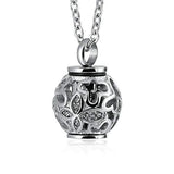 Cremation Jewelry for Ashes Memorial Urn Pendant Necklace