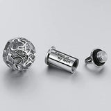 Cremation Jewelry for Ashes Memorial Urn Pendant Necklace