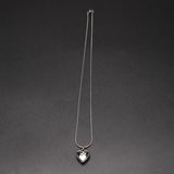 Pet Ashes Heart Urn Necklace Keepsake Jewelry