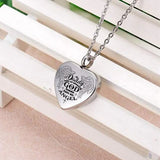 Daddy Memorial Pendant Necklace - Angel Remembrance Jewelry