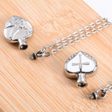 Heart Pendant Stainless Steel Urn Necklace for Ashes