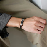 Stainless Steel Cremation Urn Bracelet - Keepsake Bracelet for Ashes