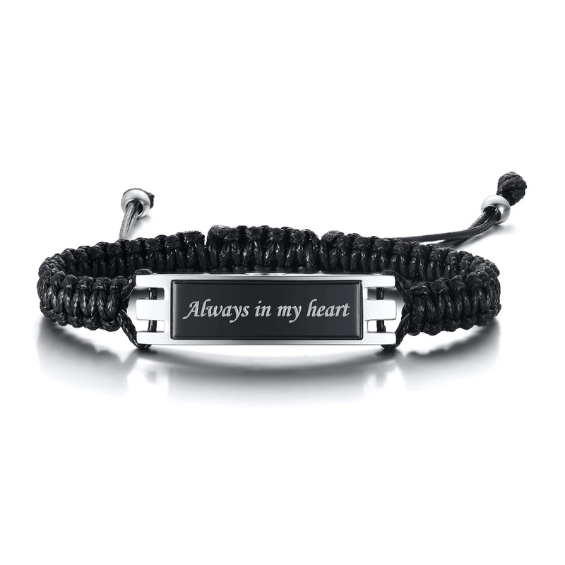 Stainless Steel Cremation Urn Bracelet - Keepsake Bracelet for Ashes