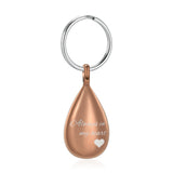 Teardrop Cremation Necklace Urn for Ashes - Memorial Pendant for Loved One