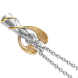 Angel Wing Ashes Necklace Stainless Steel Keepsake Locket