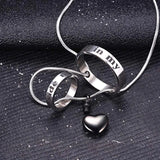 Cremation Urn Necklace for Ashes Family Memorial Jewelry