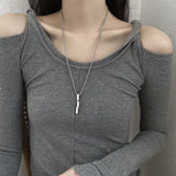 Cremation Urn Pendant Necklace with Zircon