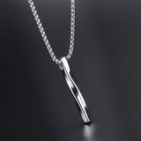 Cremation Urn Pendant Necklace with Zircon