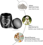 Pet Paw Print Small Cremation Urn for Ashes