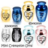 Pet Paw Print Small Cremation Urn for Ashes