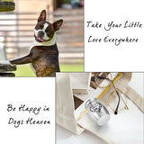 Pet Paw Print Small Cremation Urn for Ashes