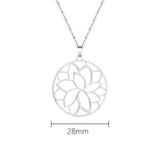 Cremo Stainless Steel Leather Pendant Chain Necklace
