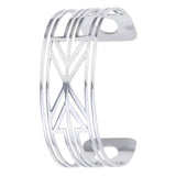 Cremo 25MM Women's Bangle Arrow Cuff Leather Bracelet