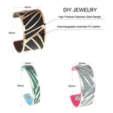 Cremo Interchangeable Cuff Bracelet Stainless Steel