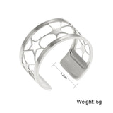 Cremo Adjustable Ring Argent Star Mood Stainless Steel Ring