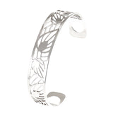 Cremo Wide Bracelet Stainless Steel Cuff Bangle for Women