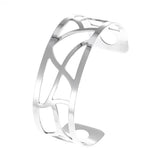Cremo Cuff Bracelets Stainless Steel Bangles Leather Interchangeable Pulseiras