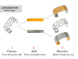 Cremo Cuff Bracelets Stainless Steel Pulseiras Leather Gift