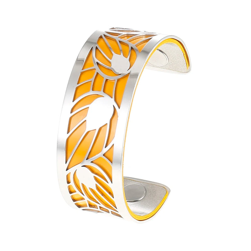 Cremo Cuff Bracelets Stainless Steel Pulseiras Leather Gift