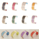 Cremo Delicate Bracelet Interchangeable Leather Bangle Arm Cuff Jewelry