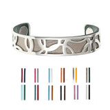 Cremo Love Cuff Bracelet Stainless Steel Interchangeable Leather Manchette Femme